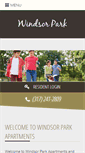 Mobile Screenshot of livewindsorpark.com
